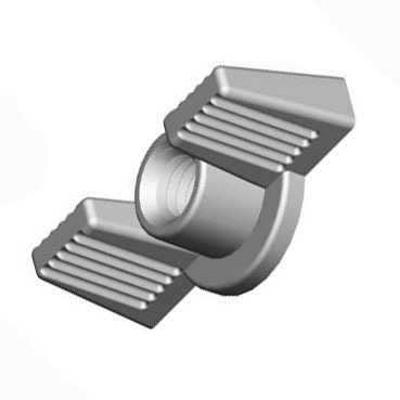 Deco Metric Wing Nut