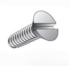 Slotted 82 Degree Flat Image