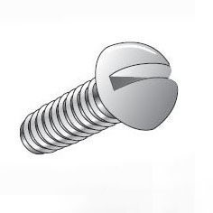 Metric Slotted Round